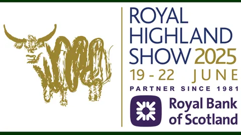 Logo der Royal Highland Show auf weißem Hintergrund