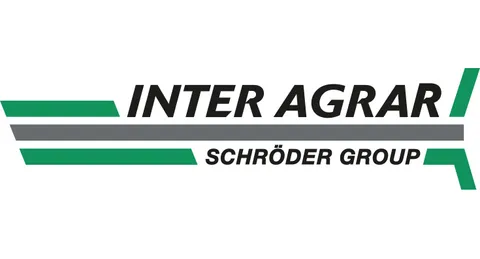 Logo Inter Agrar - Schröder auf einem weißen Hintergrund