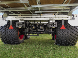 Fendt Tigo Ladewagen Fahrgestell Detailaufnahme