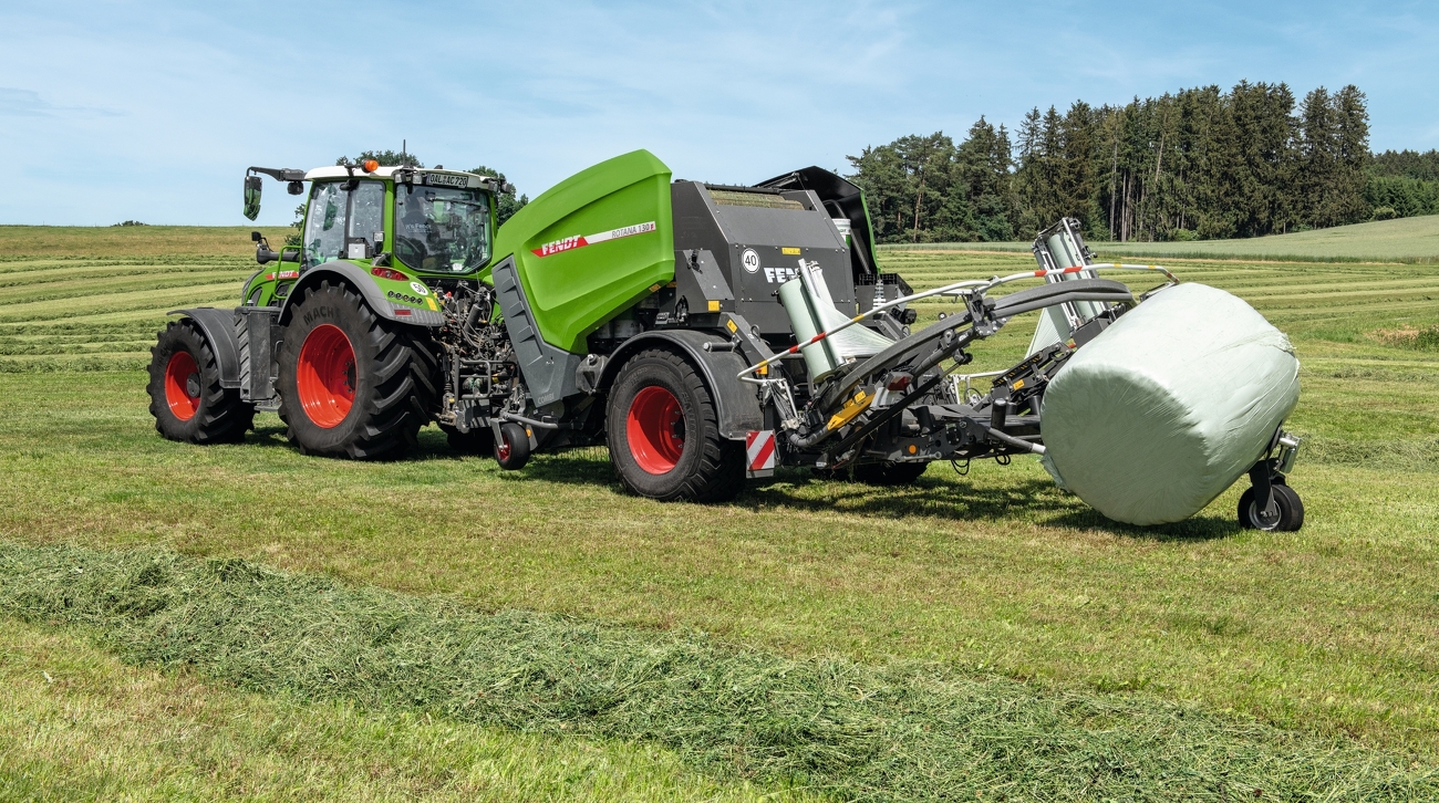 Fendt Rotana 130 F Combi im  Einsatz