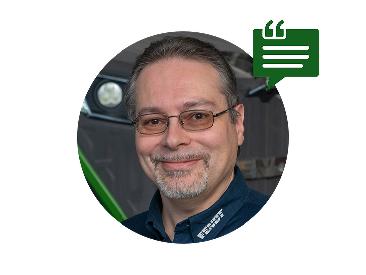 Reinhard Bockhart Ausbilder bei Fendt