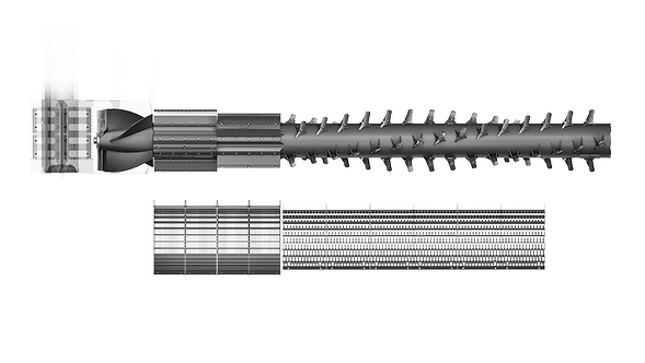 Fendt IDEAL Rotor Dreschkorb CGI