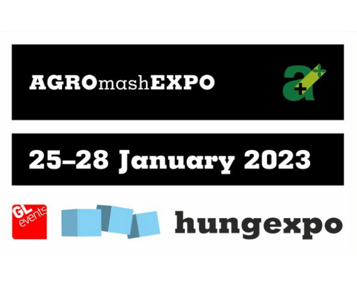 AgroMash Expo Logo including date January 25-28 2023