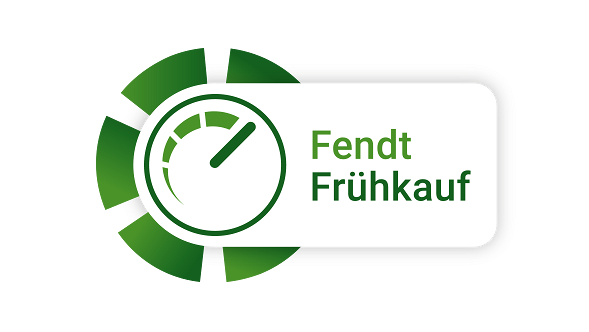 Fendt Frühkauf 2026 Grünes Fendt Aktions-Banner mit der Aufschrift "Fendt Frühkauf"