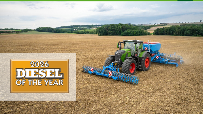Fendt 800 Vario: CORE80 Motor gewinnt “Diesel of the Year Award 2026”