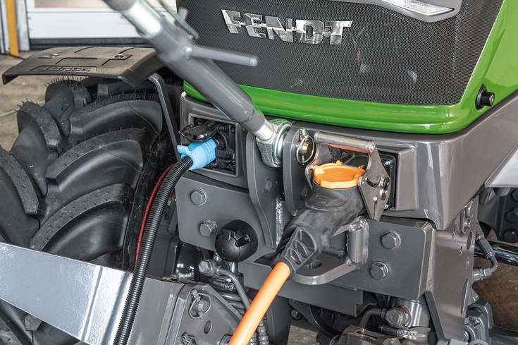 The right electrical connections for front attachments