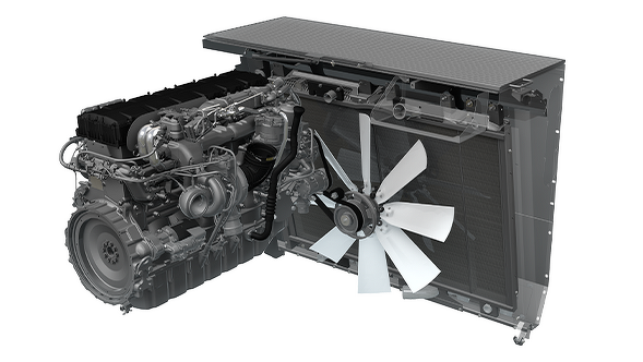 Fendt IDEAL engine CGI Fendt IDEAL engine CGI