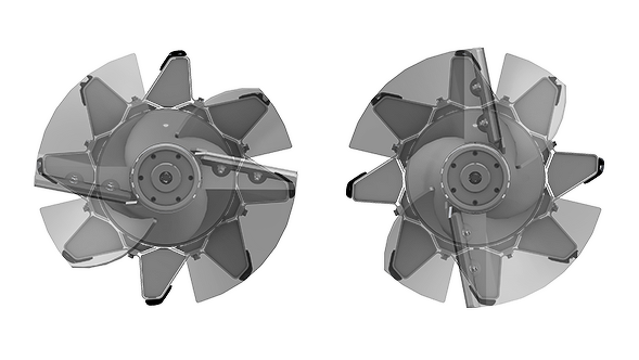 Fendt IDEAL rotor tines CGI Fendt IDEAL rotor tines CGI