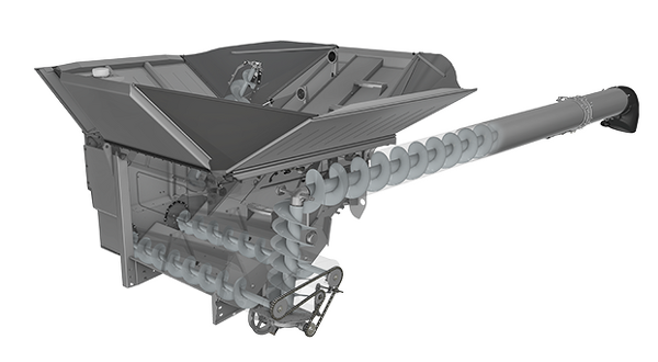 Fendt IDEAL Grain tank elevator CGI Fendt IDEAL Grain tank elevator CGI