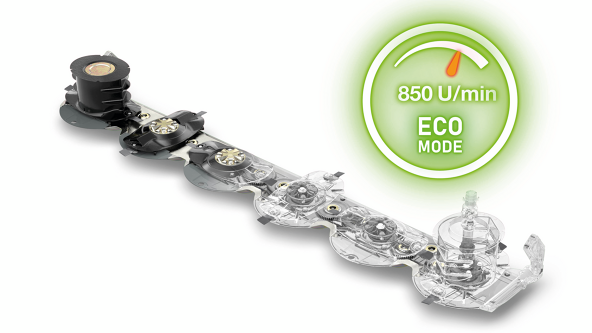 Streamline cutterbar Graphic representation of the Streamline cutterbar