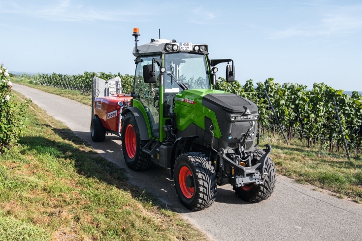 Voll Batterie-elektrisch: Der Fendt e100 V Vario