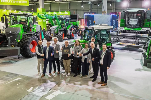 Fendt Team Polen mit ausgezeichnetem Fendte107 V Vario