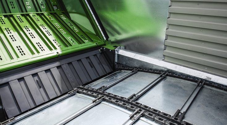 Fendt Tigo Maiskanalabdeckung Detailaufnahme