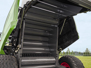 Ansicht auf die 18 PowerGrip Walzen