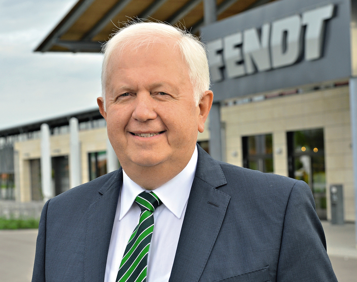 Peter-Josef Paffen, Vorsitzender der AGCO/Fendt Geschäftsführung.
