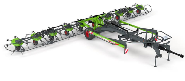 Fendt Lotus CGI auf transparentem Hintergrund