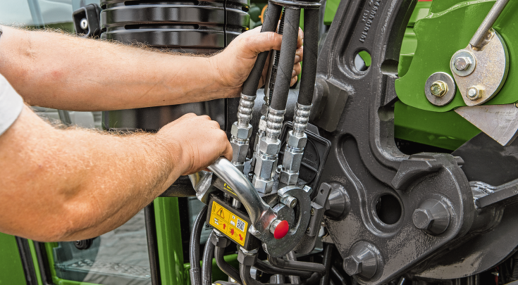Fendt Cargo Frontlader Multikuppler