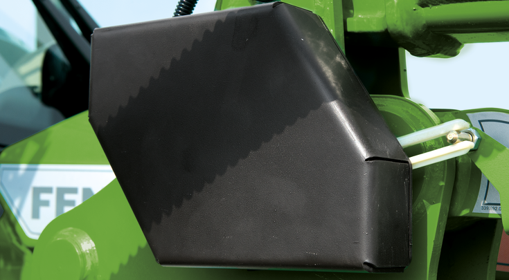 Fendt Cargo Frontlader Sensoren unter Verkleidung