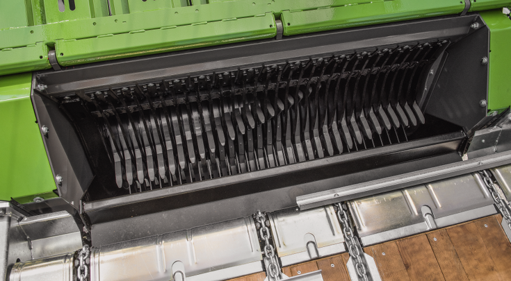 Fendt Tigo Rotor Zinkenreihen Detailaufnahme