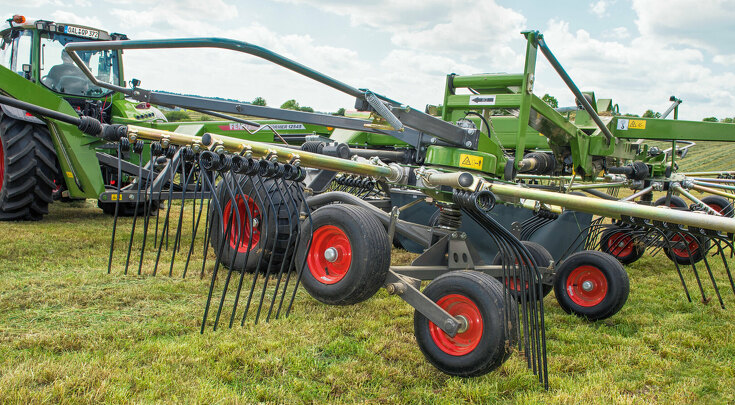 Fendt Former Vorgewende beim Ablassen