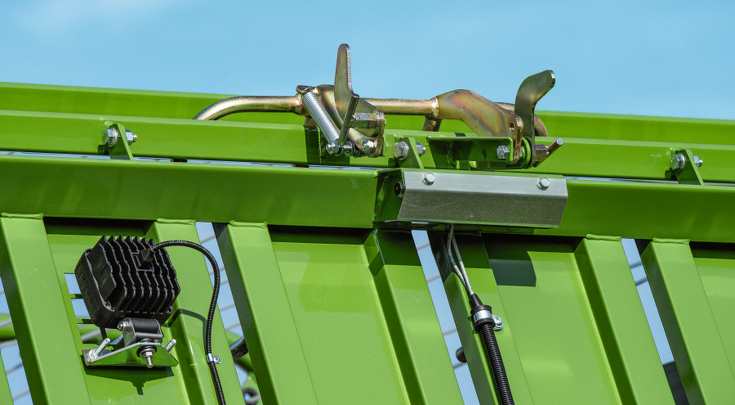 Fendt Tigo Ladewagen Tastrechen Detailaufnahme