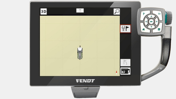 Fendt VarioGuide Terminalscreen