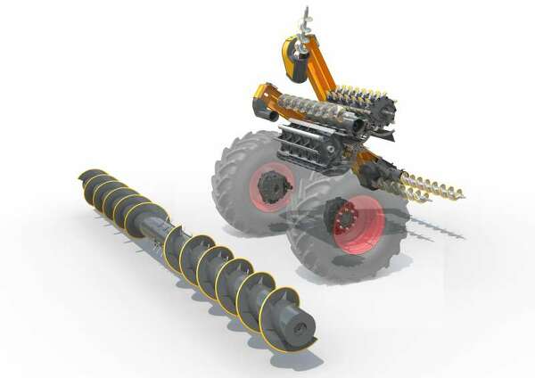Fendt CORUS Reistrommel und Reisdreschkorb Fendt CORUS Reistrommel und Reisdreschkorb CGI