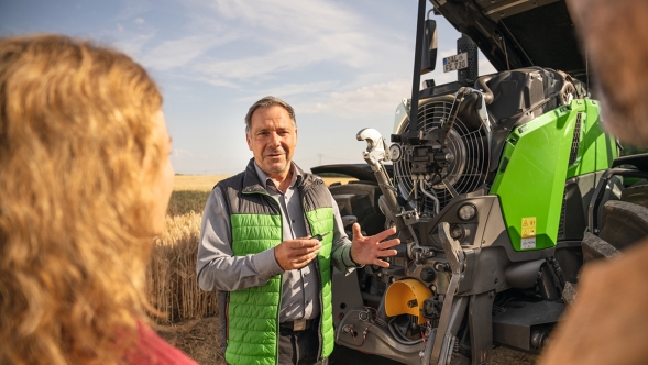 Der Fendt Händler ist bei Problemen mit der Maschine direkt vor Ort verfügbar