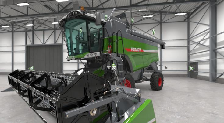 Fendt Virtual Showroom C SL Series