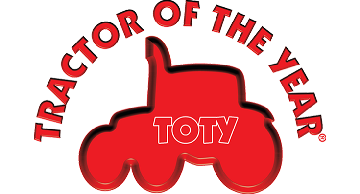 Logo Tractor of the Year rotes Logo Tractor of the Year