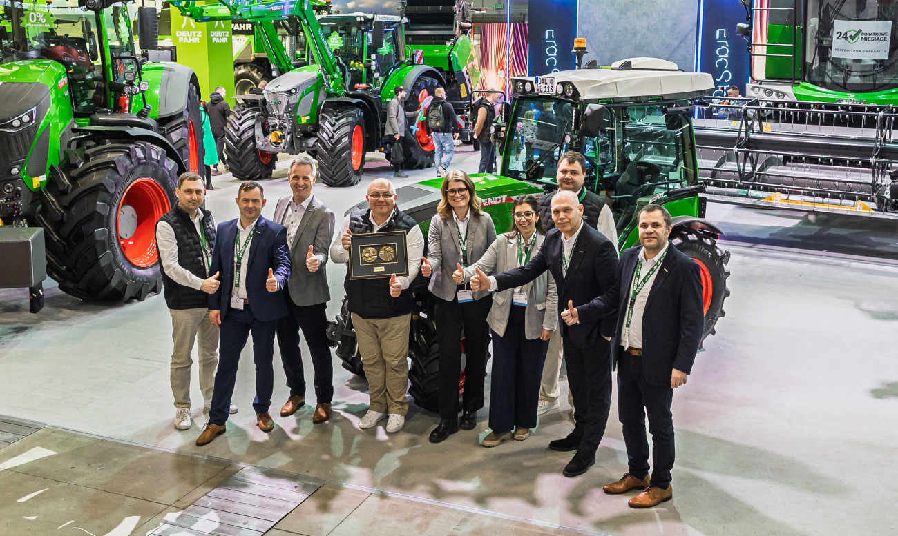 Fendt Team Polen mit ausgezeichnetem Fendte107 V Vario