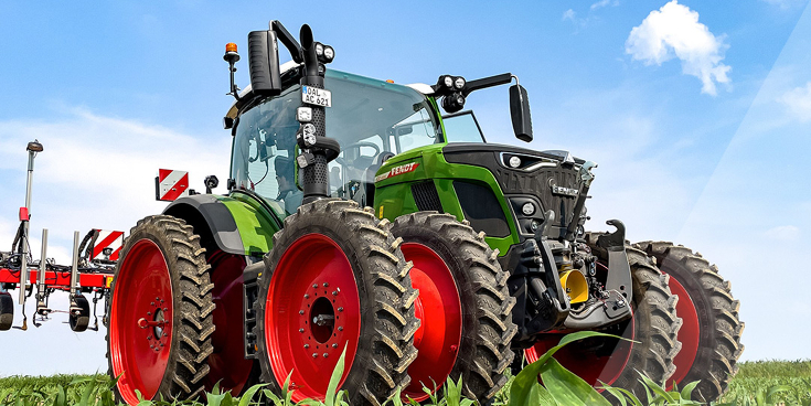 Fendt 600 Vario im Feld