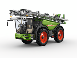 Fendt Rogator 600 auf weißem Hintergrund