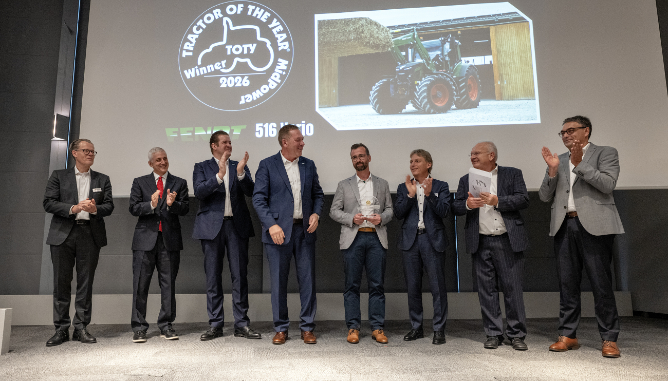 Fendt Management gewinnt Tractor of th Year