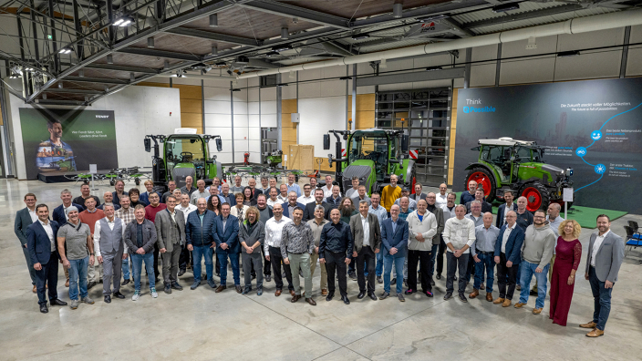 Fendt Jubilare 2025 im Fendt Forum