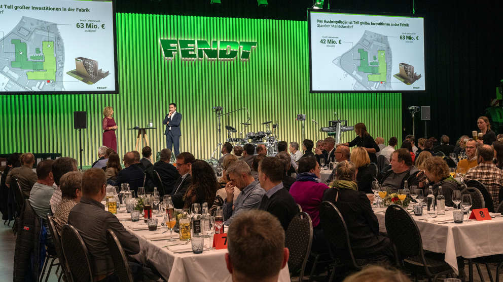 Vortrag Fendt Jubilarehrung