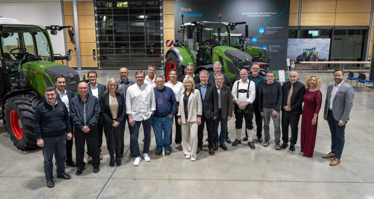 Fendt Jubilare mit 40 Jahren Betriebszugehörigkeit