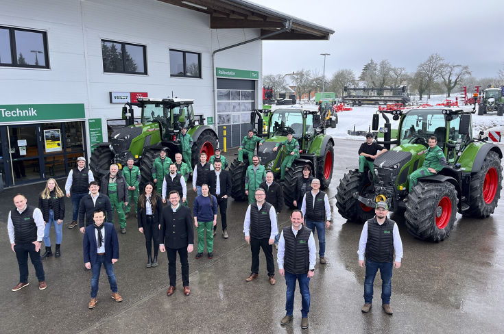 BayWa Team in Ermetzhofen