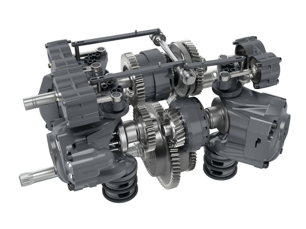 Illustration Fendt VarioDrive-transmission