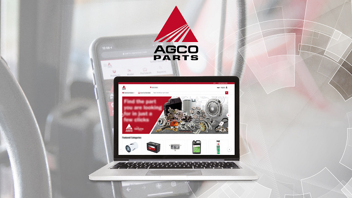 Website AGCO Parts Shop
