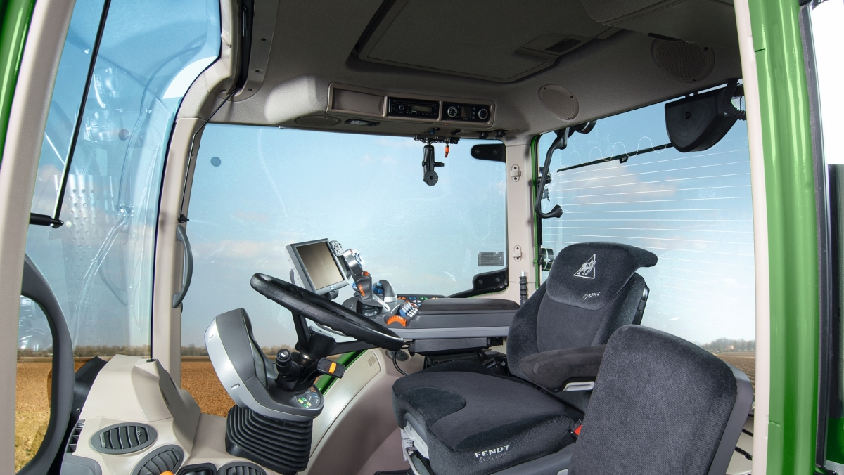 Nærbillede af kabinen på Fendt 714 - 724 Vario SCR kabiner