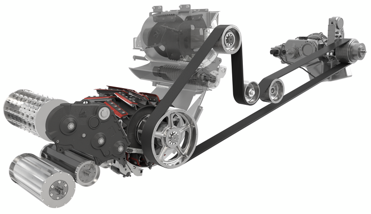 CGI Vorpresswalze vom Fendt Katana