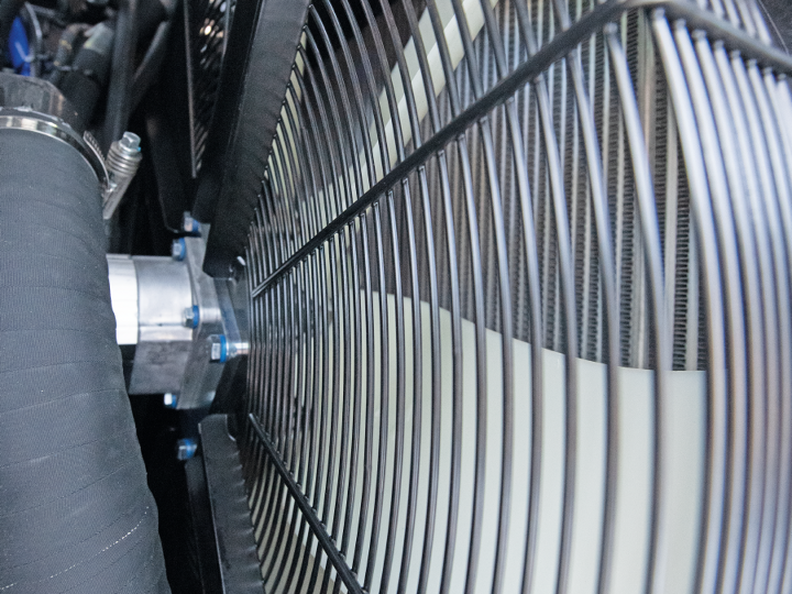 Pööratav ventilaatorivarustuse variant