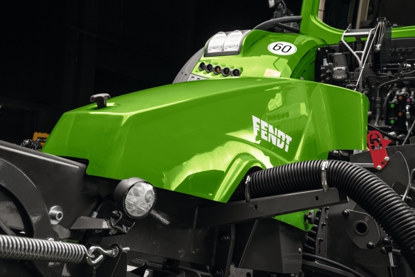 Fendt Slicer TurboLift-süsteemi lähivõte