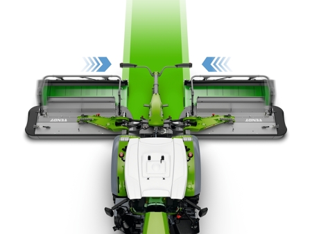 Representación gráfica del BeMove de la Fendt Slicer