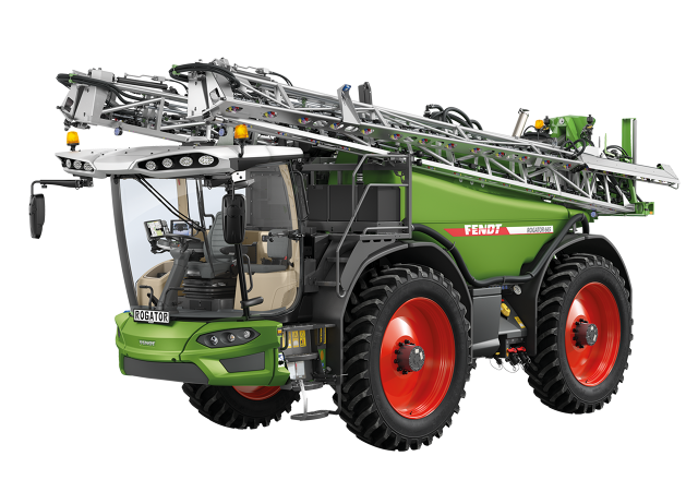 Vista independiente del Fendt Rogator 600 Gen2