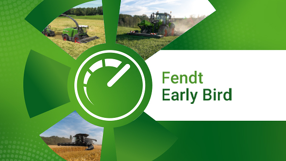 Fendt Early Bird 2026 Fendt Early Bird 2026 Key visual