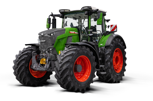 Fendt 800 Vario -traktorin eristetty sivunäkymä
