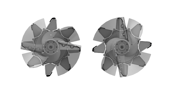 Infographie du doigt du rotor de Fendt IDEAL