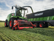 Fendt Katana és Fendt Tigo üzem közben